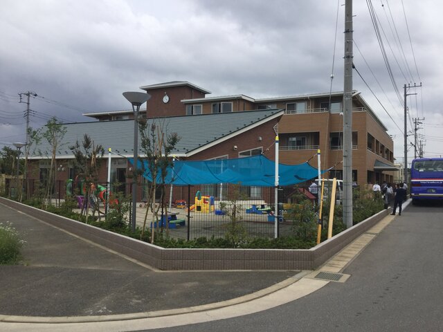 3階建耐火建築  保育園併設型特別養護老人ホーム（千葉県流山市）